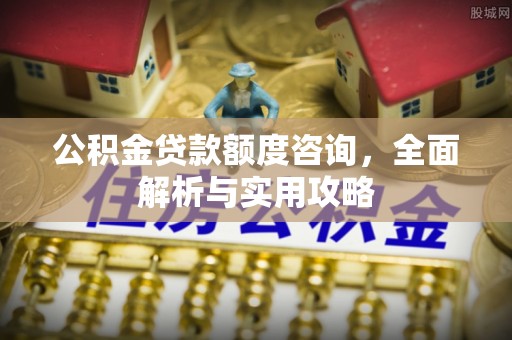 蒲江公积金贷款额度咨询，全面解析与实用攻略
